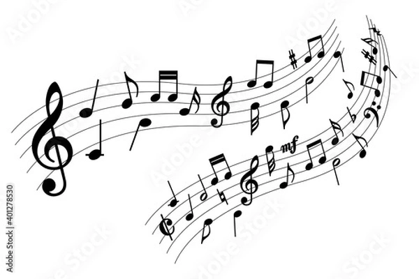 Obraz 音符ハーモニー
