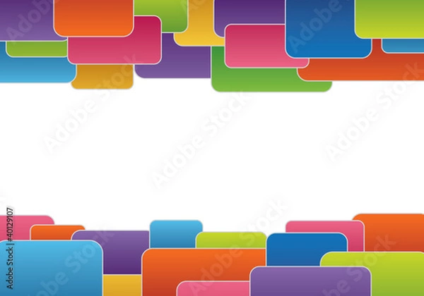 Fototapeta rounded rectangle background