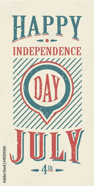 Obraz USA vector icons