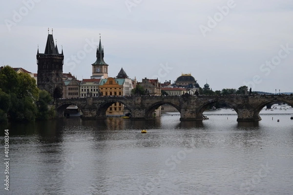 Obraz charles bridge city