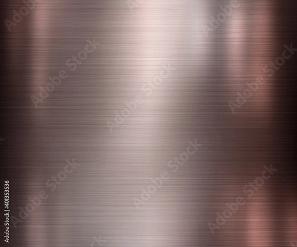 Obraz Shiny old copper metal background