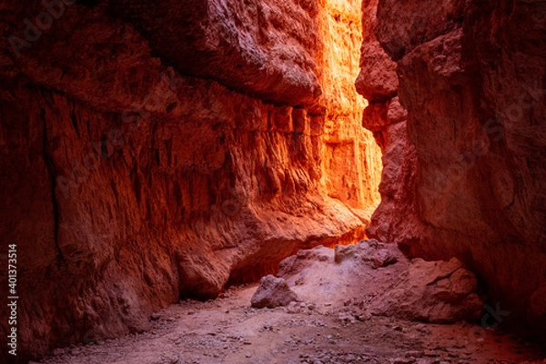 Fototapeta inside the cave