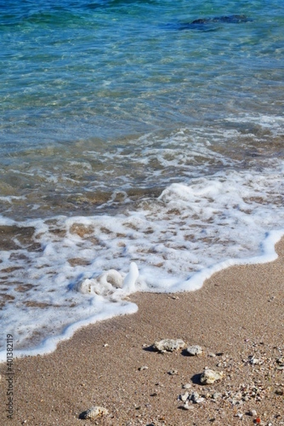 Obraz 打ち寄せる波