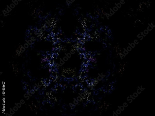 Fototapeta Imaginatory fractal background Image