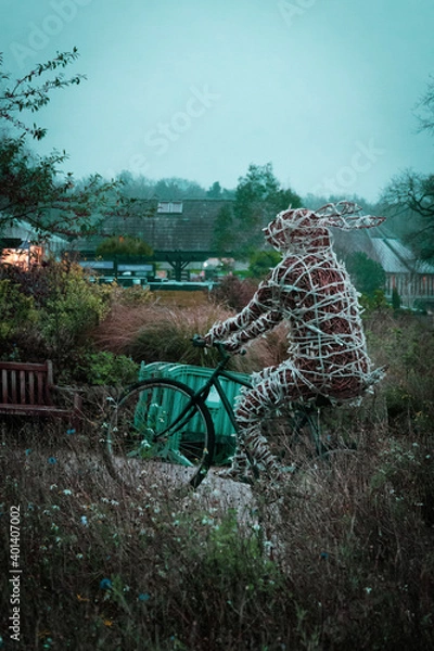 Obraz old mill in the forest