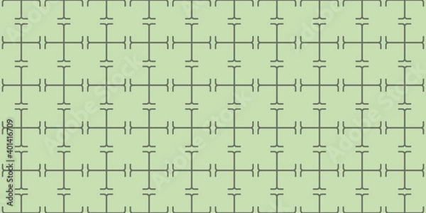 Fototapeta Seamless Pattern geometrical texture, background vector