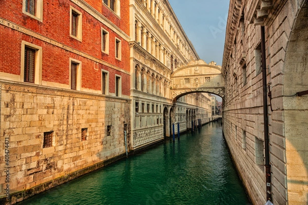 Obraz The Bridge of Sighs, Venice.