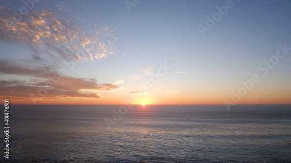 Obraz Pacific ocean and sunset