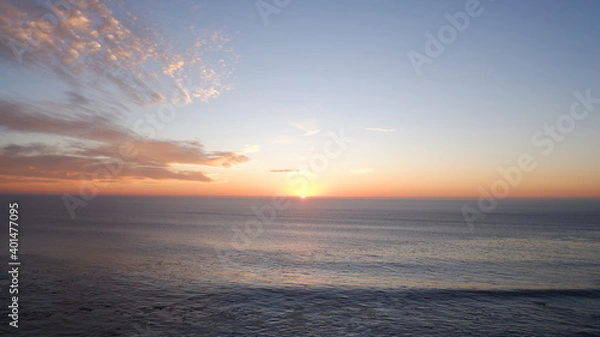 Obraz Pacific ocean and sunset