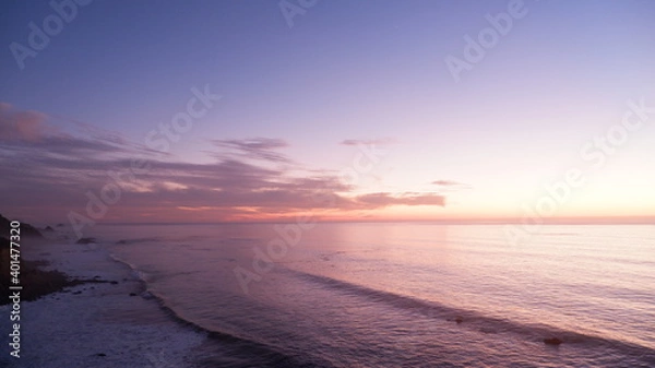 Obraz Pacific ocean and sunset