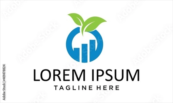 Obraz GROWTH INVEST LOGO DESIGN CONCEPT