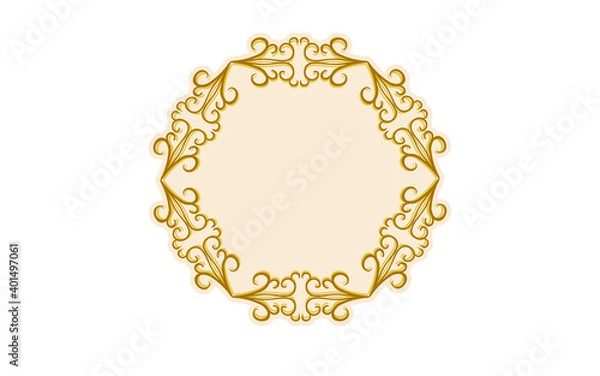 Obraz フレーム素材、豪華でエレガントなゴシックフレーム