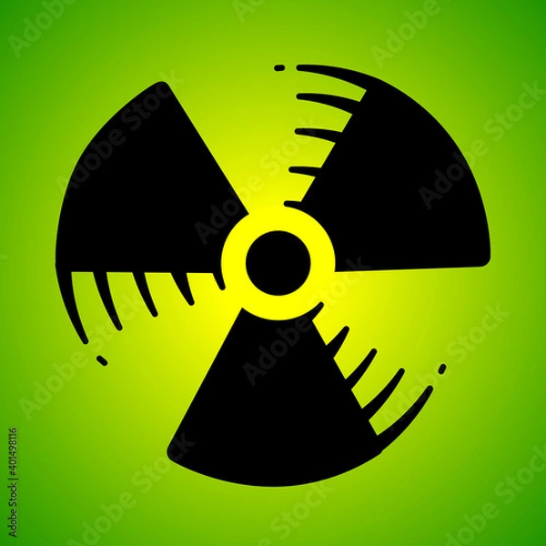 Fototapeta radiation