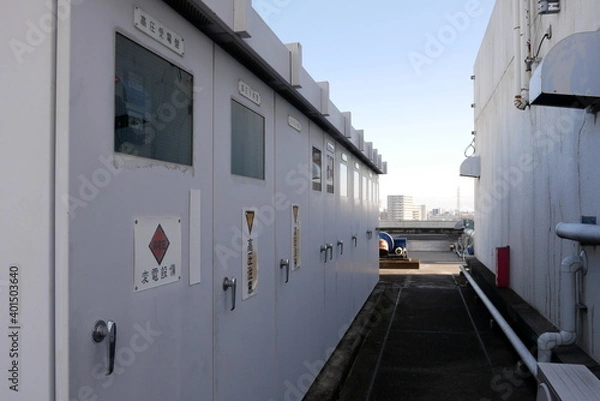 Obraz キュービクル式高圧受電設備
