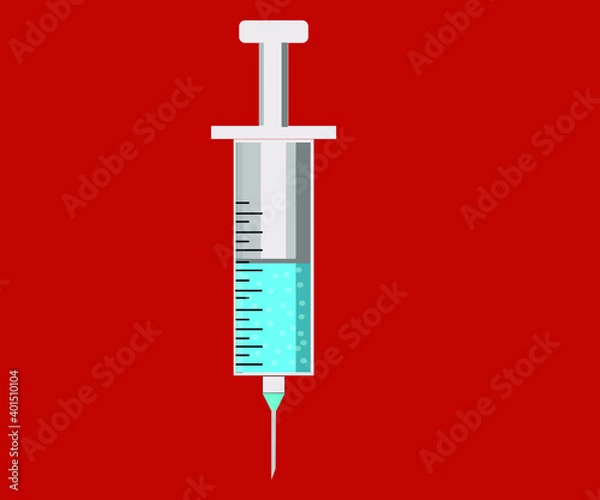 Fototapeta Injection vector