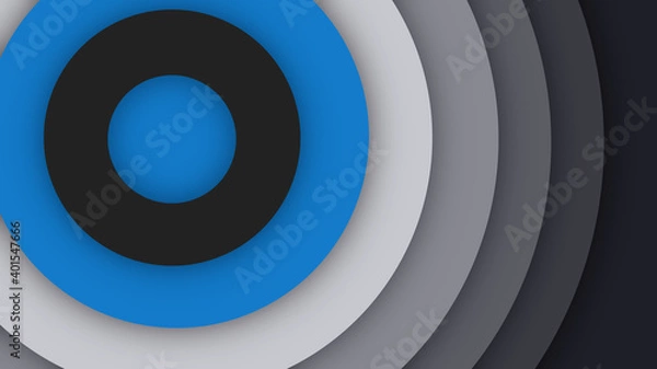 Obraz Abstract Circle Backround - Wallaper - Presentation Design