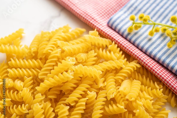 Fototapeta ショートパスタ　フスィリ