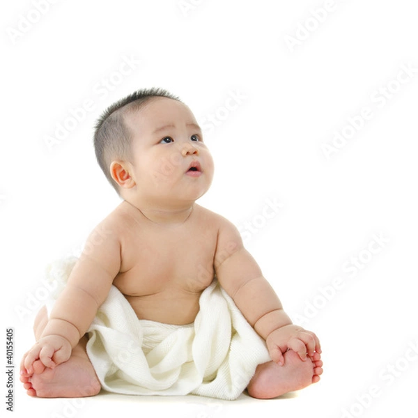 Obraz Pan Asian baby