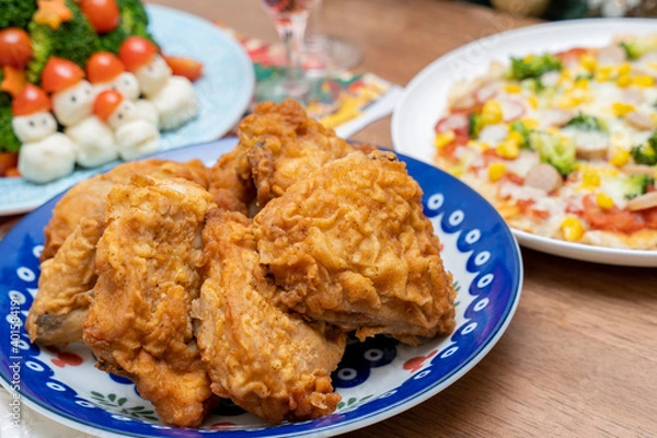 Obraz 豪華なクリスマスディナー