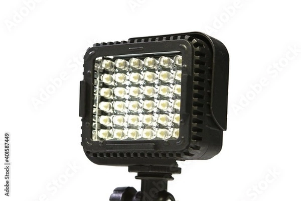 Obraz spotlight isolated on white background