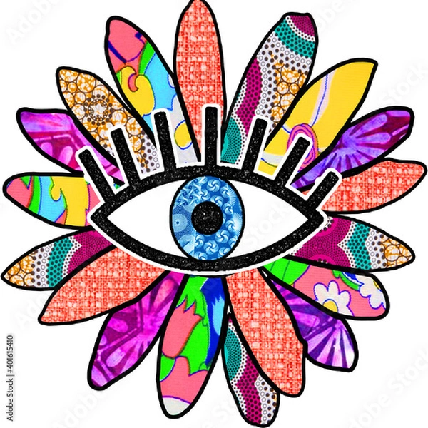 Obraz Floral Evil Eye 