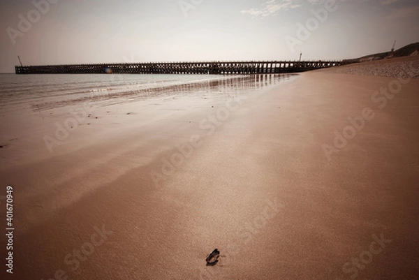Obraz Sandy Beach and Pier