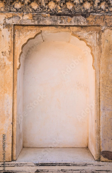 Fototapeta Old Cement Brick Wall surface pattern background texture