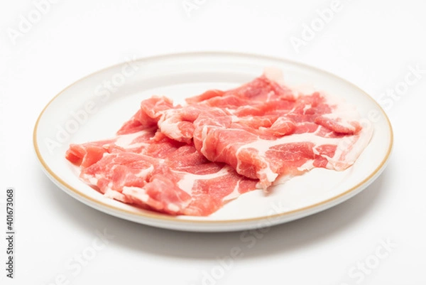 Fototapeta 豚肉の肩ロース