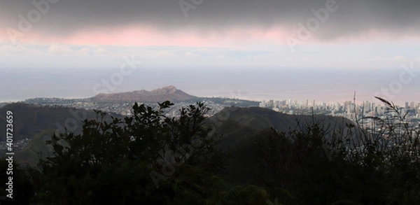 Obraz views from a hike