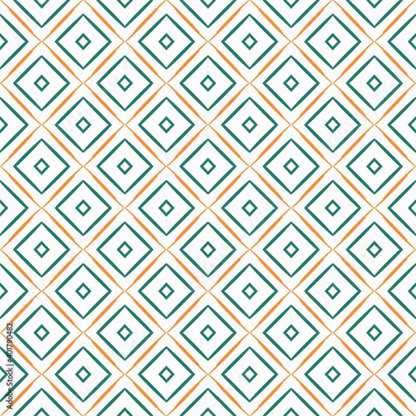 Fototapeta Seamless pattern geometric. Colorful abstract background. Vector design