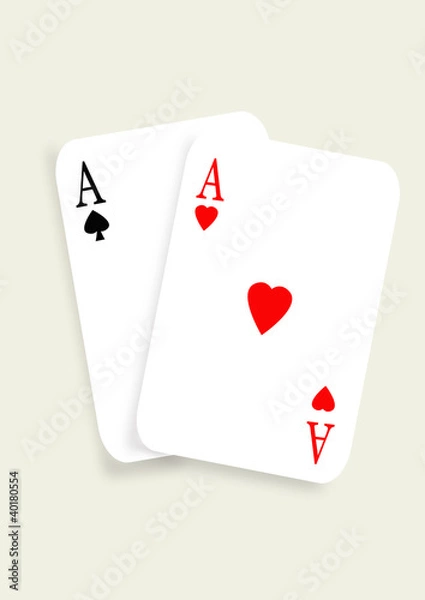 Fototapeta carte da gioco