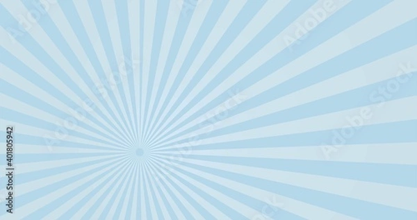 Obraz Blue graphic abstract background with rays vector eps 10