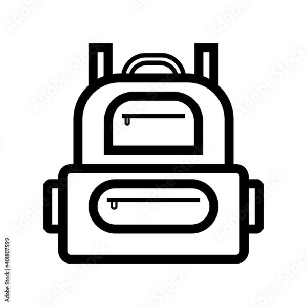 Fototapeta Bag Icon

