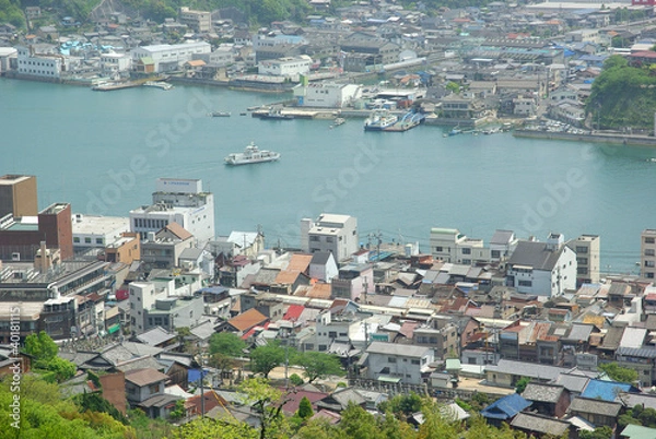 Fototapeta 尾道水道