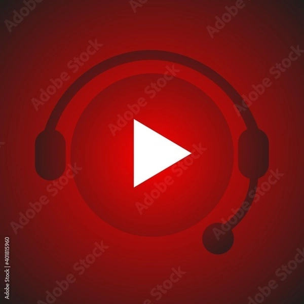 Fototapeta player icon