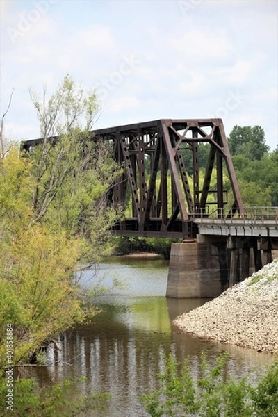 Fototapeta Railroad Bridge