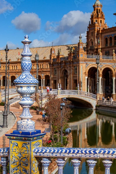 Obraz square in seville spain