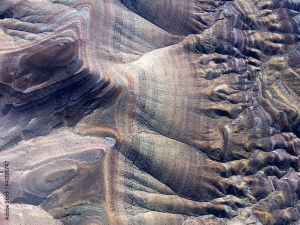 Obraz Steinstrukturen von oben