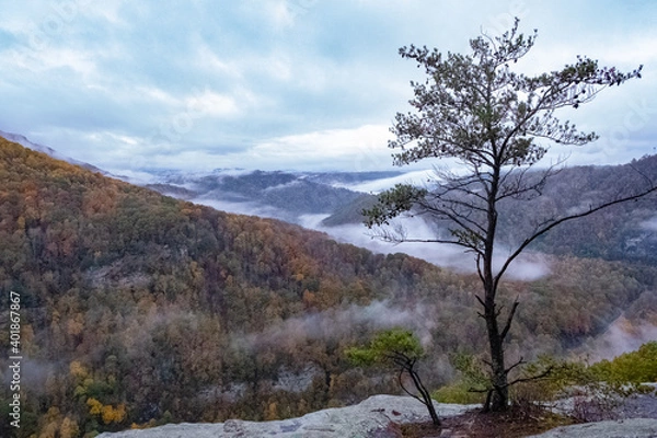Obraz Breaks Interstate Park scenic destination