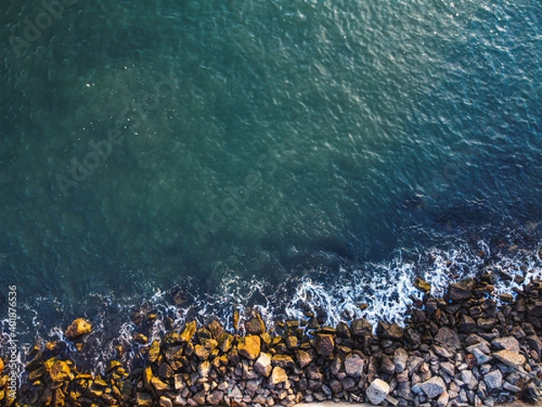 Fototapeta waves on the beach