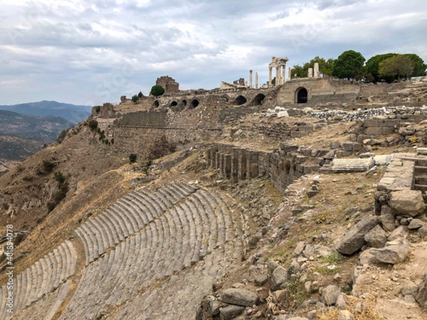 Obraz Amphitheater at Pergamon 