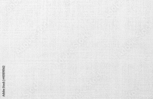 Obraz Old retro white cloth linen fabric textile texture wallpaper background