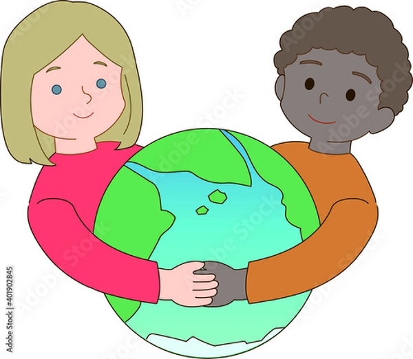 Obraz 地球を大切に思う世界の人たち