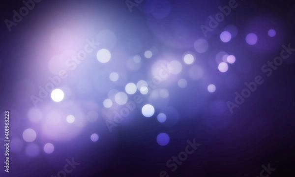 Fototapeta Abstract light bokeh background, Christmas lights, Blurry lights, Glitter sparkle	