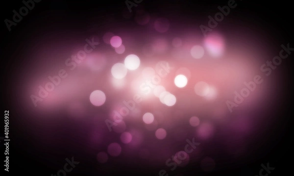 Fototapeta Abstract light bokeh background, Christmas lights, Blurry lights, Glitter sparkle	