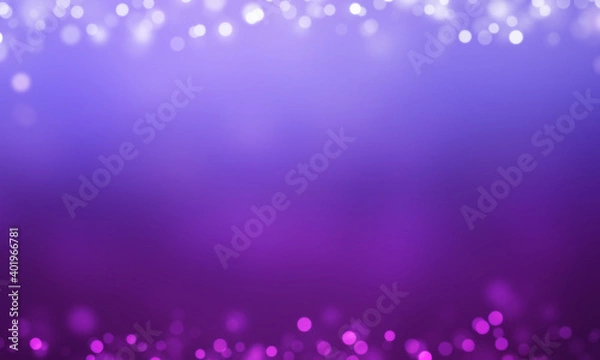 Fototapeta Abstract light bokeh background, Christmas lights, Blurry lights, Glitter sparkle	