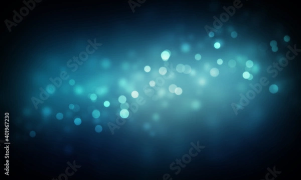 Fototapeta Abstract light bokeh background, Christmas lights, Blurry lights, Glitter sparkle	