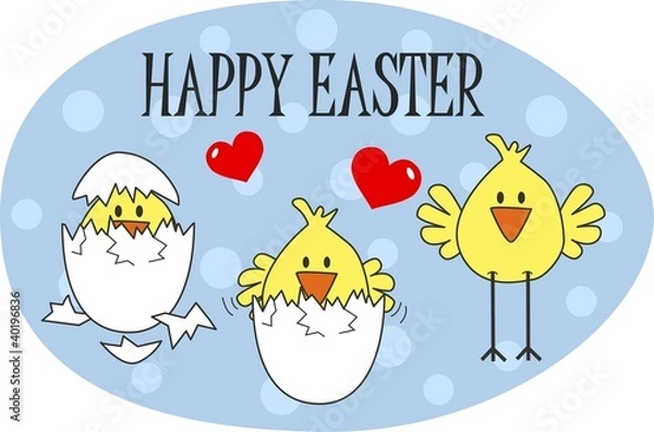 Fototapeta happy easter