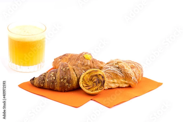 Obraz Spremuta e cornetto