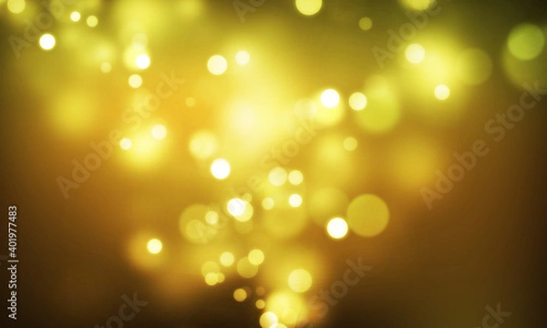 Fototapeta Abstract light bokeh background, Christmas lights, Blurry lights, Glitter sparkle